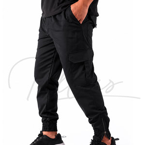 High Quality Breathable Man Trouser Cargo Pant Men Joggers Heavyweight Casual Drawstring Jogger Pants Men - Product Image 2