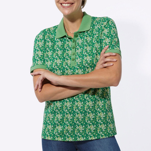 Polo à col rabattu à manches courtes pour adultes, style tendance, dernière mode, polos sublimés pour femmes, meilleur prix - Product Image 1