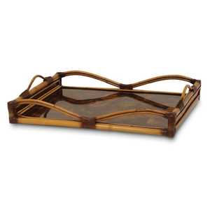 Bandeja de Servicio Moderna de Metal Negro Premium, Antiadherente y Ecológica, LE-F11102, Linea Exports Inc - Product Image 2