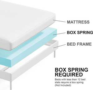 Cadre de lit moderne en pin massif durable, style côtier, avec tête de lit à lattes, nécessite un sommier, design de mobilier traditionnel - Product Image 2