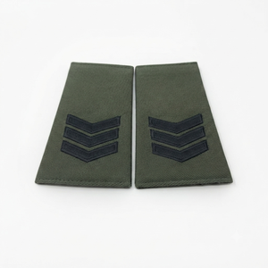Uniforme Real de Tierra de Brunei de Alta Calidad, Epaulette de Sargento, Equipo de Defensa Personal, Poliéster y Algodón - Product Image 1