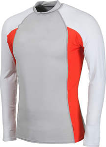 Camiseta de Protección Solar UPF 50+ de Manga Larga Personalizada para Hombre, Camiseta de Natación de Secado Rápido con Protección UV/SPF, Camiseta de Protección Solar para Surf - Product Image 6