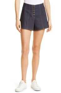 Shorts en jean pour femmes très tendance, coupe haute, fermeture boutonnée, style décontracté - Product Image 6