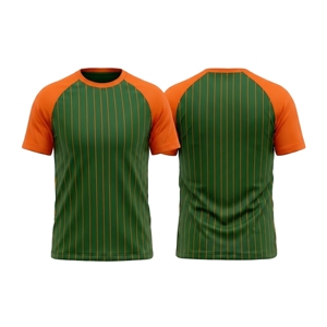 Custom Sublimation Crew Neck T-Shirt | Sublimation Fitness Apparel Supplier | <b>Men</b> Women Youth Sizes | Lightweight Quick Dry - Product Image 3