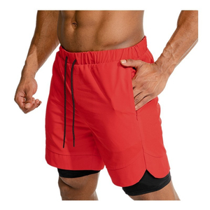 Shorts de sport pour hommes, fabricant, entraînement personnalisé, fitness, vêtements de sport athlétiques, séchage rapide, respirant, léger, performance - Product Image 2