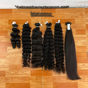 Extensions de cheveux naturels du Vietnam, trame invisible, super double drawn, cheveux Remy, 100g - Product Image 1