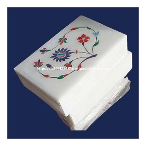 Best New Fresh Material Top Handmade Pure White Marble Inlay <b>Box</b> With Mother Of Pearl Material Use For Home Decoration Gift Item - Product Image 5