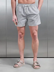 Traje de Baño para Hombre, Shorts de Baño de Secado Rápido, Transpirables, con Cordón y Bolsillos, para Surf, Playa y Verano - Product Image 1
