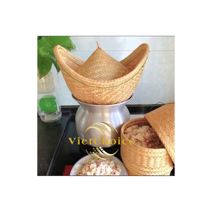 VietChoice Traditional Bamboo Rice <b>Hat</b> Basket asian cuisine - Product Image 1
