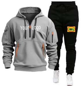 Latest Design Best Selling Wholesale Custom OEM Breathable Waterproof Eco-Friendly <b>Thick</b> <b>Fleece</b> Pocket Pullover Hoodie Winter - Product Image 3