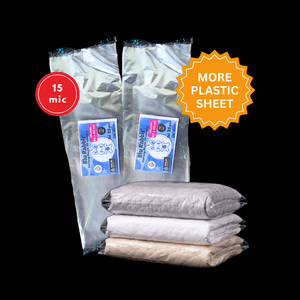 Reusable 15 Microns PP Polyprophene Laundry Plastic <b>Bags</b> Large 45 x 65 cm Made in Indonesia - Product Image 4