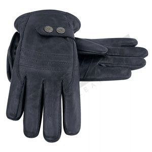 Nouveaux gants d'hiver en cuir personnalisés pour l'extérieur / Nouveaux gants de mode en cuir pur OEM - Product Image 4