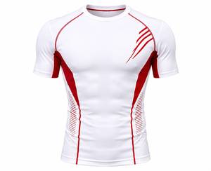 <b>Men's</b> Compression Performance T Shirt Quick Dry Short Sleeve Gym Fitness Training Running <b>Base</b> <b>Layer</b> Sports Compression T-Shirt - Product Image 3