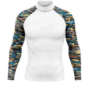 Rashguard MMA pour femmes à manches longues, vêtements de compression de fitness design - Product Image 1