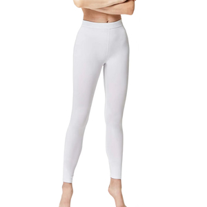 Plain Dyed 100% Polyester Material Made Women <b>Leggings</b> Sports Wear Style Women <b>Leggings</b> With OEM Service - Product Image 6
