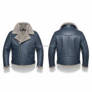 Men Leather <b>Biker</b> <b>Jacket</b> Motorcycle Riding <b>Jacket</b> Fashion Casual Leather <b>Jacket</b> - Product Image 6