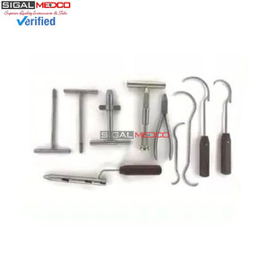 ชุดเครื่องมือผ่าตัดกระดูกและข้อ SIGAL MEDCO ตัวรัดลวดสแตนเลสแบบใช้มือ พร้อมที่ร้อยลวด 10 ชิ้น คุณภาพพรีเมียม ได้รับมาตรฐาน CE - Product Image 5