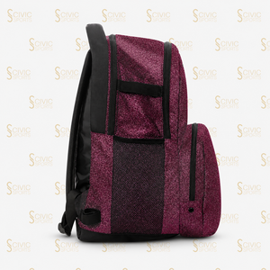 Glitter Sequin Backpack School Bag Wheeled School Backpack Team Design Outdoor Sports Bag Glitter Cheer Backpack Gym Bag - Product Image 4