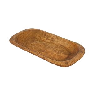 Bol à pâte en bois fait à la main avec design moderne, ustensiles de cuisine élégants pour un usage domestique, finition naturelle, emballés dans un carton - Product Image 1