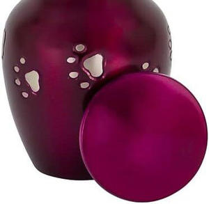 โกศสัตว์เลี้ยงสแตนเลสสตีลสไตล์โมเดิร์นหรูหรา เป็นมิตรกับสิ่งแวดล้อม สำหรับเก็บเถ้ากระดูกสัตว์เลี้ยง ขายส่ง - Product Image 5