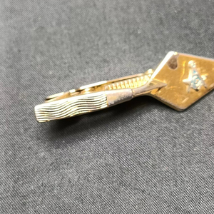 Exquisito Clip de Corbata Masónico Past Master, Color Dorado, Diseño 3D, Regalo para Masones, Insignia de Primera Calidad, Nuevo, Personalizado - Product Image 2