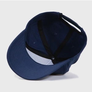 5 Panels Frame Buckle <b>Navy</b> Blue Baseball Caps Branded First Grade Quality Custom New York Baseball <b>Hat</b> Sporty Street Letter - Product Image 2