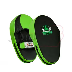 Gancho de entrenamiento "Super Tec" y almohadillas hechas de cuero sintético 3G Plus Hi Tec, Equipo de Boxeo personalizado