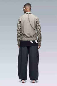Wholesale Men Techwear <b>Jacket</b> Multi-pocket Functional Urban Streetwear Windbreaker Tactical Cyberpunk Utility Cargo Outerwear - Product Image 4