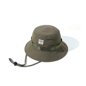 Nouveau chapeau bob en toile vert olive unisexe avec sangle réglable pour l'extérieur printemps-été décontracté adulte 56-58CM - Product Image 2