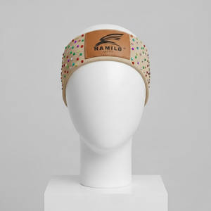 Diademas de Spa Transpirables y Modernas de Felpa Coral, Extra Gruesas y Suaves, de Secado Rápido, con Bordado, para Maquillaje - Product Image 6