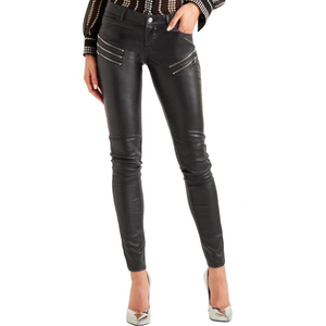 Pantalon en cuir neuf pour femmes, haute qualité, sur mesure, pantalon en cuir véritable pour femmes, pantalon tendance pour femmes - Product Image 1