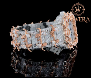 Waterproof Hip Hop Moissanite Diamond Watch Luxury Men's Iced Out Wristwatch for Nightclub Performance Fashion Show - Product Image 3