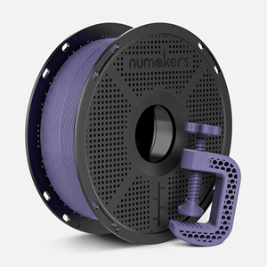 Filamento de Impresión 3D PETG-CF Morado de 1.75 mm y 1 kg, Servicio de Procesamiento de Fibra de Carbono de 0.03 mm, 210-230 °C, NUMAKERS ASIA LLP - Product Image 2