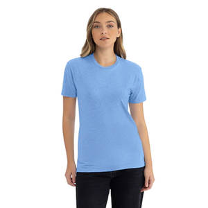 Camiseta Casual Unisex al por Mayor con Logotipo Personalizado, Camiseta CVC de Primera Calidad para Hombre y Mujer (N610), Camisetas de Color Sólido - Product Image 1