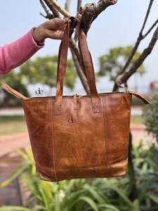 Nuevo Bolso Tote de Cuero Crunch, Elegante Bolso de Compras, Bolso de Mano para Mujer, Multiusos, Diseño Único - Product Image 5