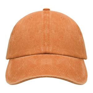Washed Cotton <b>Corduroy</b> 7-Panel Baseball Cap Vintage Unisex Solid Dark Blue Casual Common Four Seasons <b>Hat</b> - Product Image 5