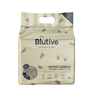 Lettiera per Gatti in Tofu Agglomerante Bluativa 100% Naturale di Alta Qualità Prodotta in Spagna, Lunga Durata con Carbone Attivo - 6L - Product Image 1