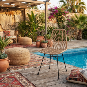 Silla de Mimbre y Ratán, Muebles de Exterior Naturales, Modernos y Sostenibles para Jardín, Balcón o Patio, Venta Directa de Fábrica en Vietnam - Product Image 6