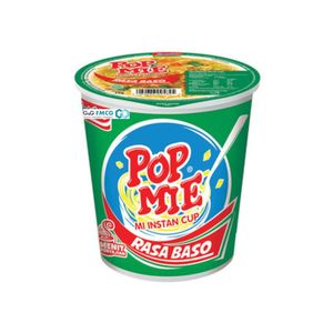 Pop Mie Baso 75gr Vente en gros Snack Saveur authentique Solution de repas rapide - Product Image 1