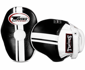Golden Wave Solid Color Genuine Leather Fabric Made Boxing Twins <b>Focus</b> <b>Pads</b> Muay Thai Eco-Friendly Custom Size Reasonable - Product Image 4