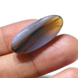 Piedra Preciosa Natural de Ágata Sulemani Aqeeq, Cabujón de Ágata con Rayas, Piedra Suelta Lisa, Proveedor Mayorista de Piedras para Joyería - Product Image 3