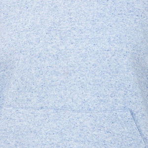 Beazer Sports <b>Women</b> Light <b>Blue</b> Hooded Sweatshirt Solid Color Long Sleeve Casual Cotton Blend Pockets Eco-Friendly Winter - Product Image 6