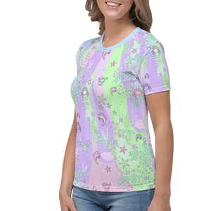 T-shirts de sublimation pour femmes à prix raisonnable, très demandés, faible MOQ, nouvelle version tendance, meilleur t-shirt de sublimation pour femmes - Product Image 3