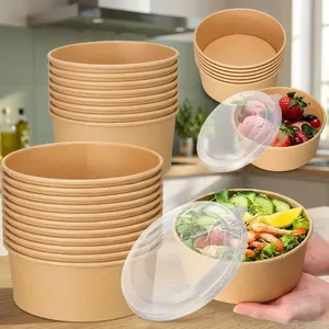 Great Quality Modern Pulp Moulded Disposable 750 ml <b>Container</b> Lid Oceanic Global OEM ODM Manufacturer Made India Sustainables - Product Image 2