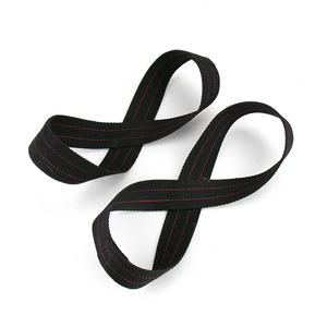 Sangles de levage en coton en forme de 8 – Manchettes réglables, légères, respirantes, légèrement extensibles, de haute qualité, personnalisables - Product Image 4