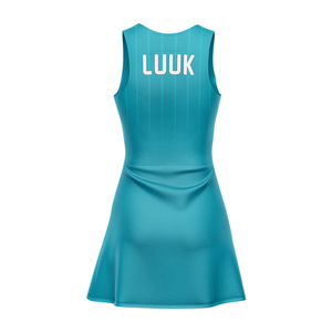 Conjunto de Tenis Personalizado con Nombre de Equipo para Mujer, Ropa Deportiva sin Mangas, Secado Rápido, Absorbe la Humedad, Transpirable, 100% Poliéster - Product Image 6