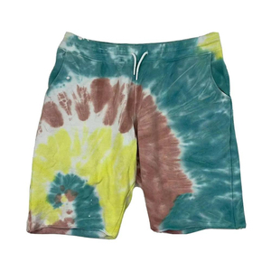 Shorts pour hommes, style streetwear, taille mi-haute, élastiques, séchage rapide, respirants, mélange de coton - Product Image 1