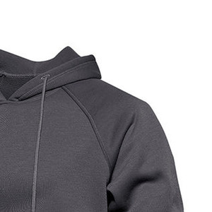 <b>Men's</b> Solid <b>Grey</b> Pullover Hoodie Raglan Sleeve Drawstring Kangaroo Pocket Casual Winter <b>Sweatshirt</b> - Product Image 6