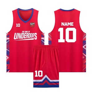 Conjunto de Camiseta de Baloncesto Sublimada Personalizada, Diseño 24 New York Skyline, Blanca y Roja, Unisex para Adultos, Camiseta sin Mangas y Pantalones Cortos que Absorben la Humedad - Product Image 2