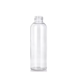Body Oil 250ml 8oz PET Plastic Slim Cosmo <b>Pump</b> Sprayer Shampoo Skin Care Serum Custom Logo Silk Screen Printing Lotion - Product Image 2